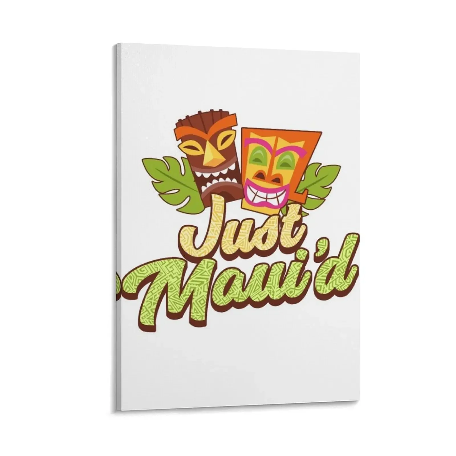 

Just Maui'd - Tiki Destination Wedding - Maui Hawaii Honeymoon Canvas Painting bedrooms decorations photos for living room