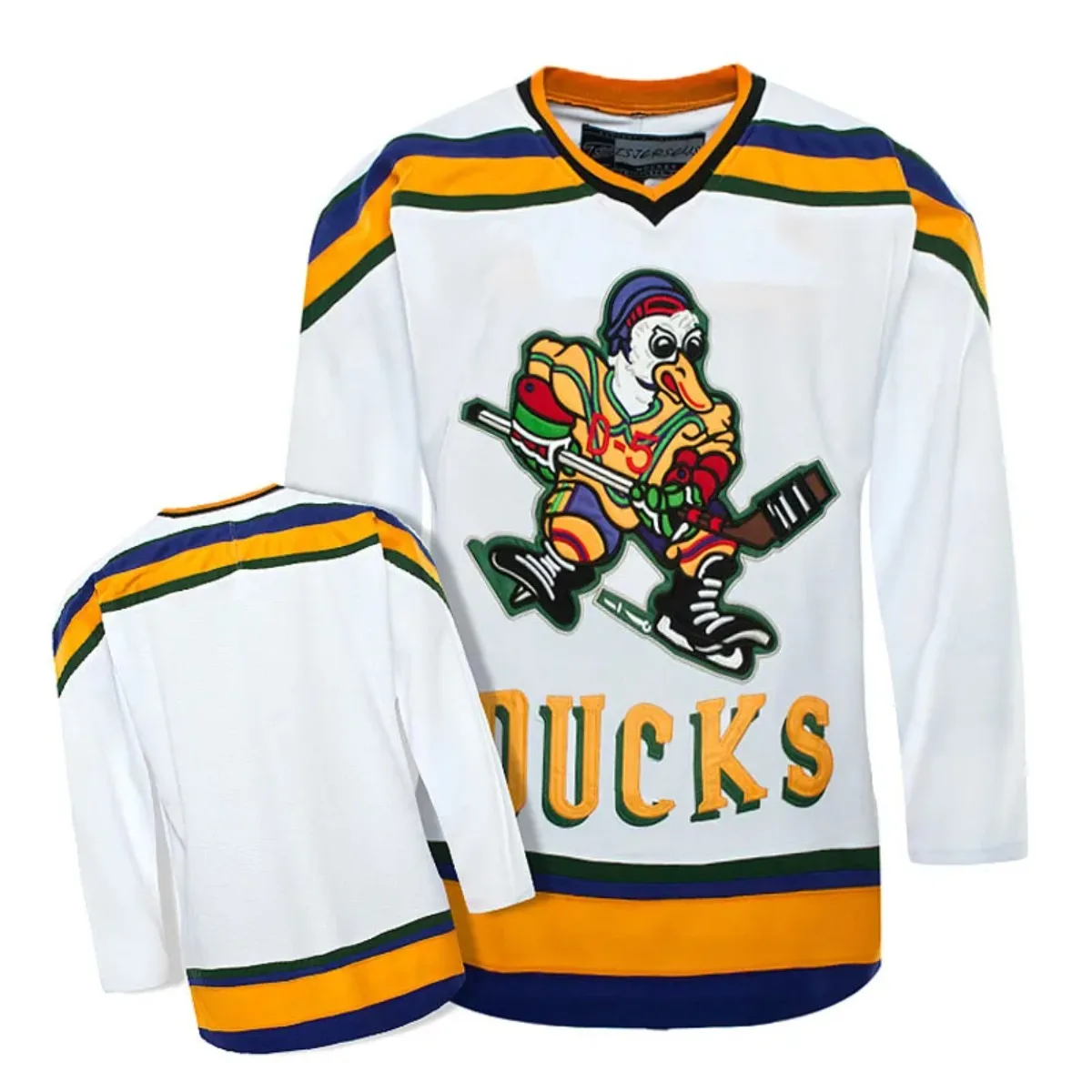 Cool hockey custom blank ducks ice hockey jerseys with your name and number