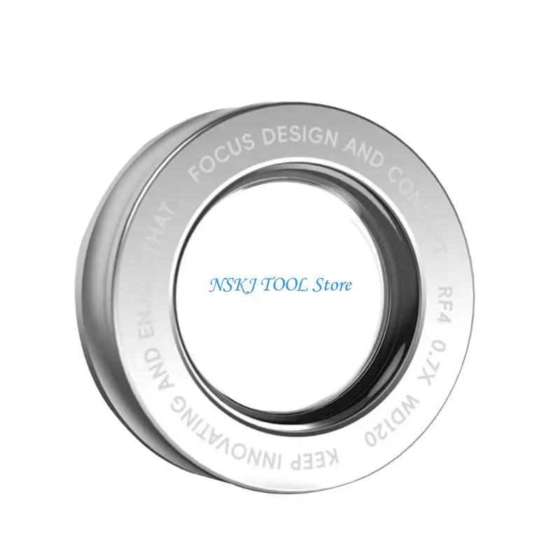 L8RC Visual Barlow Lens 0.48/0.5/0.7 High Resolution Glass Pattern Easy installs Microscope Accessory for Microscopes