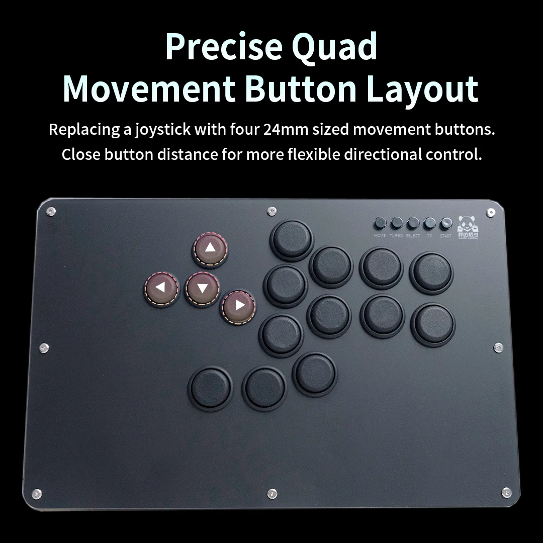 Imagem -05 - Tikitaka Hitbox Super Série Nylon Jogo de Luta Joystick Controlador Arcade Fighting Stick para Ps4 Ps3 pc Switch de Alta Qualidade