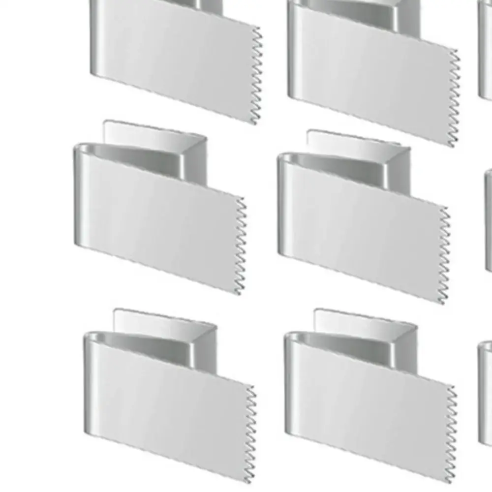 Universal Design Window Clips Reusable Hardware Glued Wooden Hurricane Clips With Screws Door Handles Reusable Clips