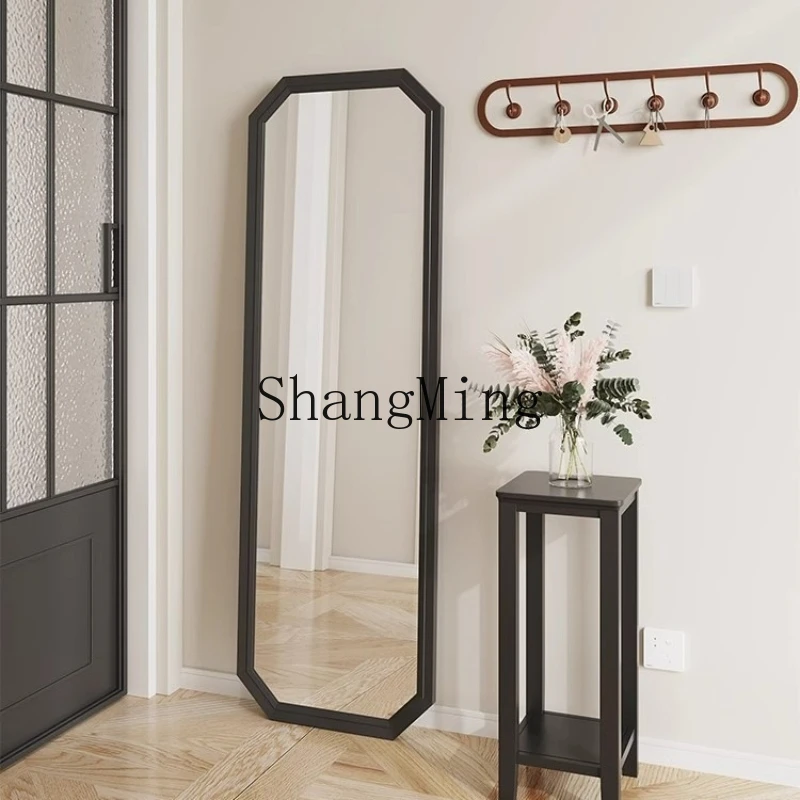 مرآة مثبتة على الحائط من الأرض إلى السقف من SM لتزيين غرفة النوم غير مثقوبة على الحائط بطول كامل #2