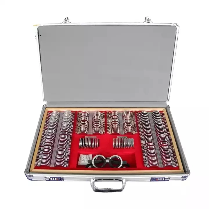 China Professional Optometry Equipment Optical Trial Lens Set 266M pieces