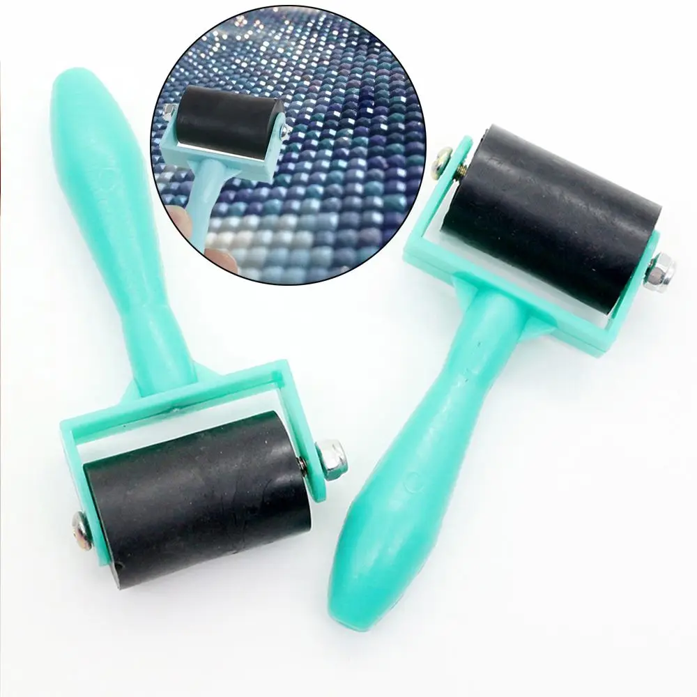 Random Color Children  5D Ink Fittings Multifunction Clay Tool Plastic Diamond Painting Roller Cross Stitch Accessories