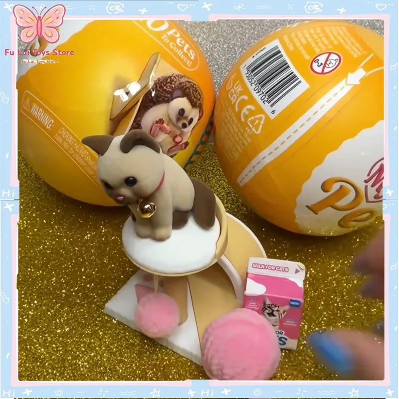 Original Zuru My Mini Pets Serie 1 - Sortierte Serie Blind Box DIY Hund Hase Capybara Anime Figur Mystery Box Geburtstagsgeschenk