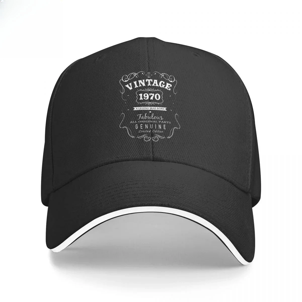 50th Birthday Gift Birthday 1970 Original Commemorate Trucker Cap Snapback Hat for Men Baseball Valve Mens Hats Caps for Logo