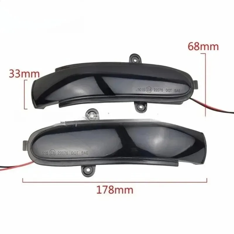 

2x for C-Class W203 S203 CL203 00-07 LED Dynamic Turn Signal Light Side Mirror Indicator Blinker Popular