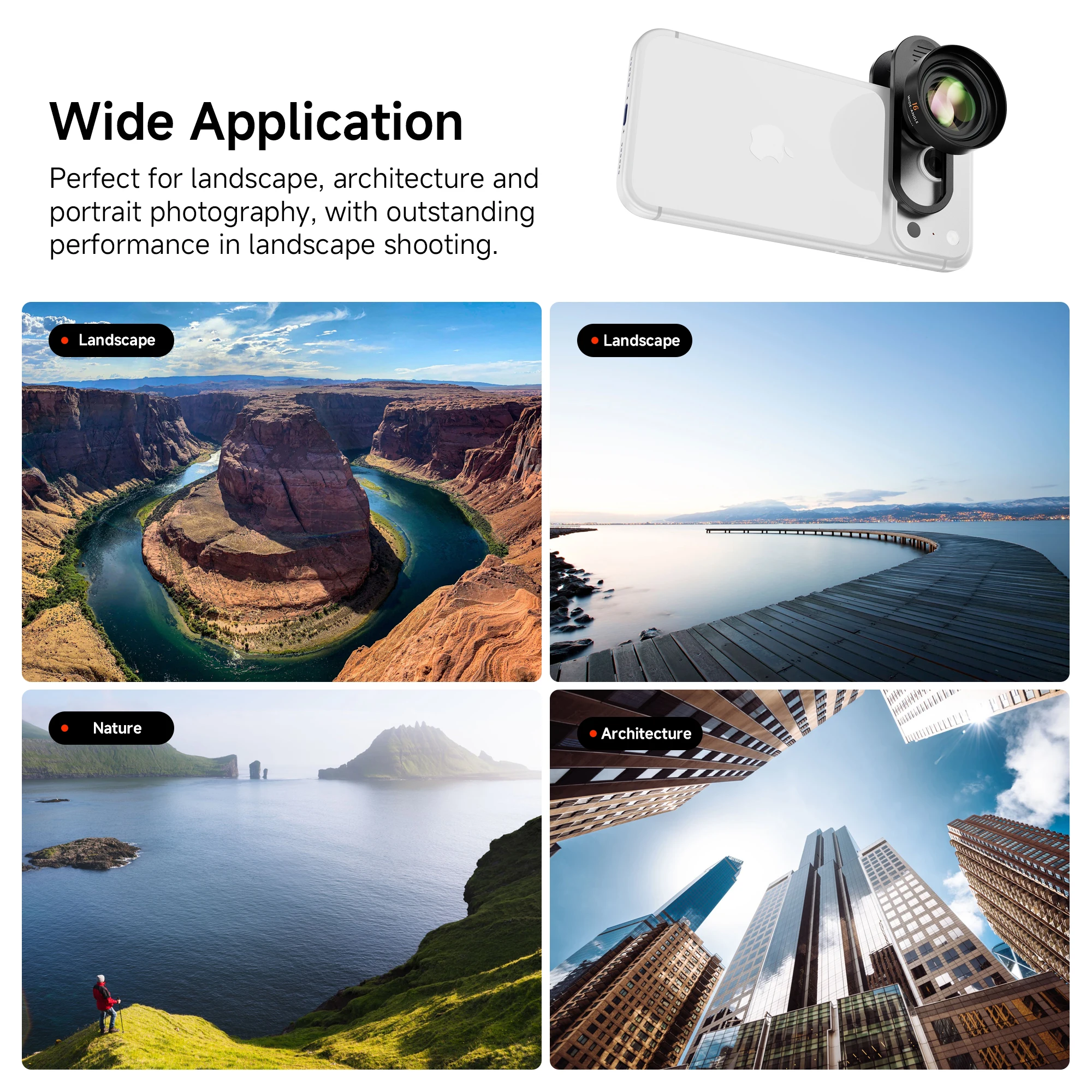 PICKOGEN 16mm 광각 렌즈, 105도 달성 ° - Photography Kit Vivo X200 Pro 리뷰 및 가격