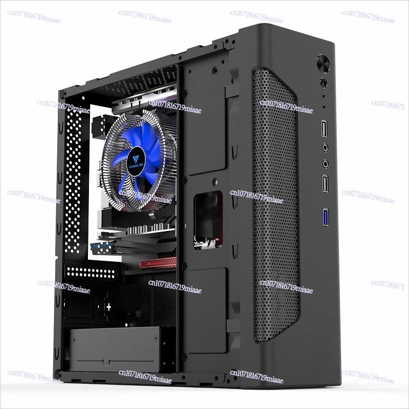 Obudowa komputera stacjonarnego, mała mini obudowa 1U, płyta główna 19 * 17 cm, małe obudowy