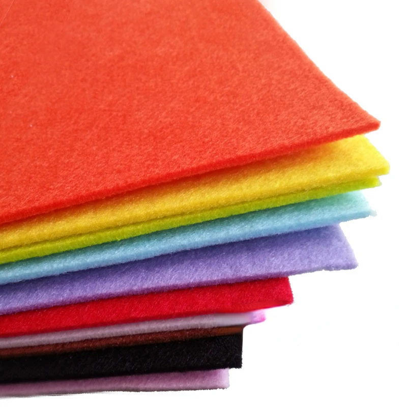 Felt Fabric 2mm Thick Non-woven Felt Fabric Sheet DIY Sewing Dolls Crafts Material by half meter 50cmx100cm