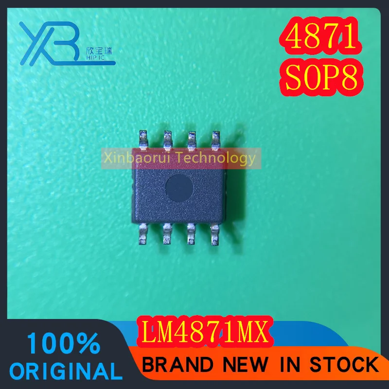 (5/10pieces) LM4871MX LM4871M LM4871 parts mark 4871 SOP-8 audio amplifier IC chip 100% new and original