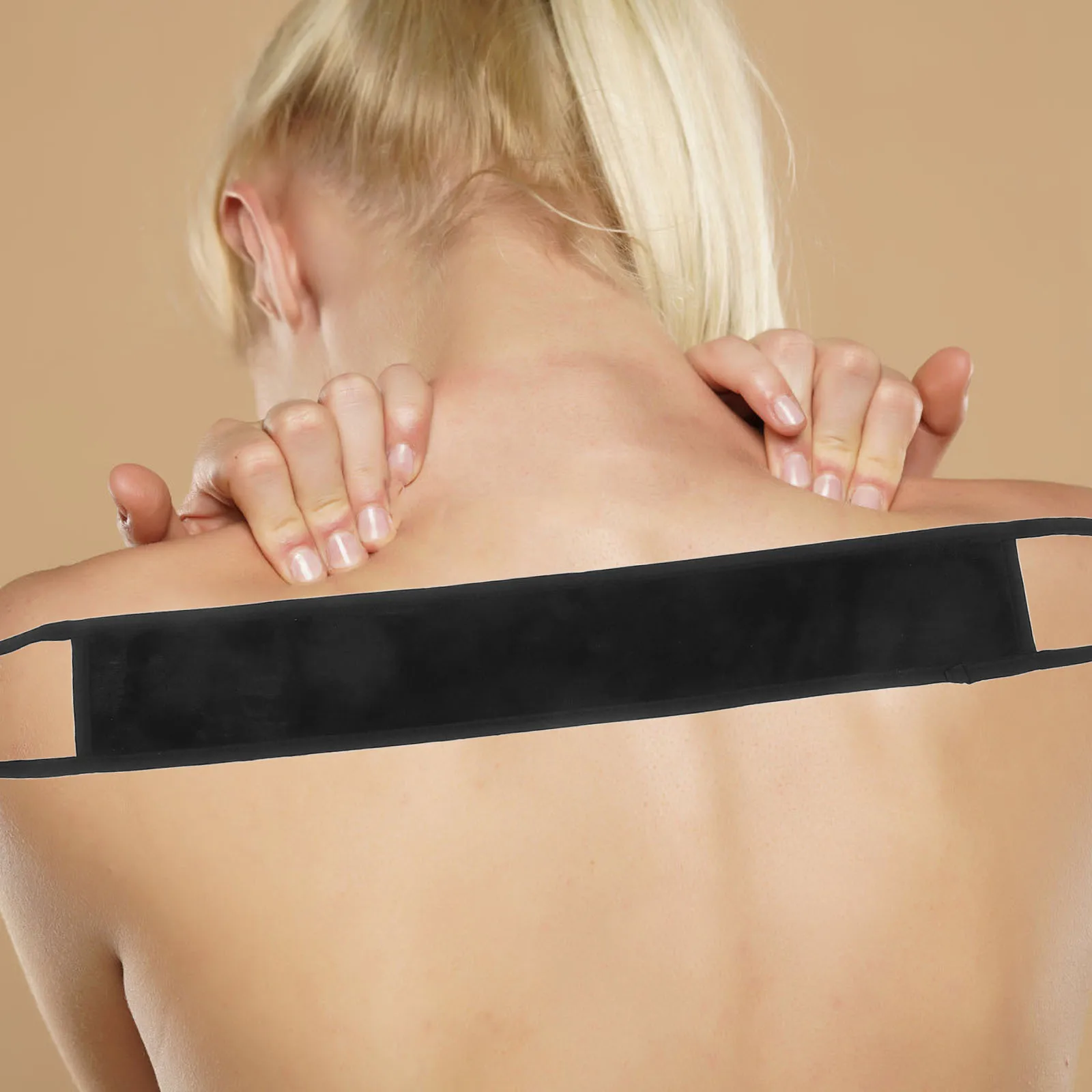 2 قطعة غسول الظهر قضيب مريح الذاتي دباغة حزام غسول كريم جل قضيب قابل للغسل دباغة قفازات #6