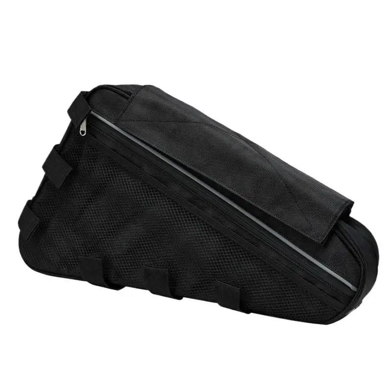 Frame Bag For Bike Waterproof Nylon Storage Bag For Bike Lightweight Versatile Reusable Storage Pack For Trip Outing Biking