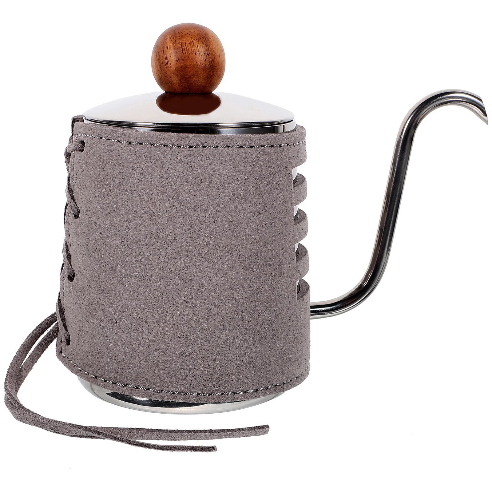 

300Ml Stainless Long Narrow Mouth Rust Proof Coffee Kettle Coffee Can For Home Shop Stainless Steel Kettle Use Grey
