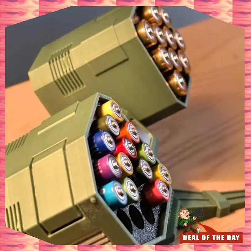 24-Hour Delivery Multi-Position Battery Organizer Storage Box For AA/AAA 3D-Printed Desktop Figurine Decoration Models