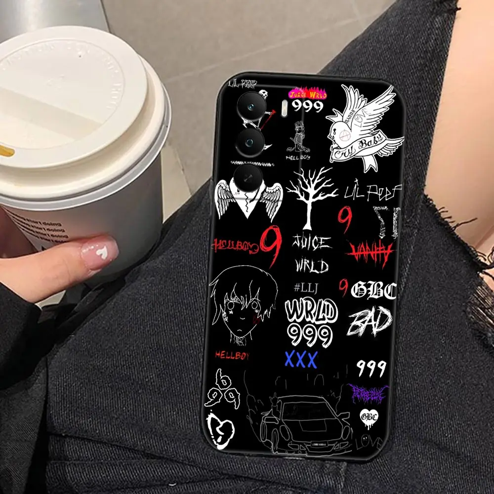 

Cry Boy Lil P-Peep H-Hell Phone Case For Realme C83 C85 C75 C71 C65 C63 C55 C53 C35 C33 C30 7 6 5 GT NARZO 50 50I Funda Cover