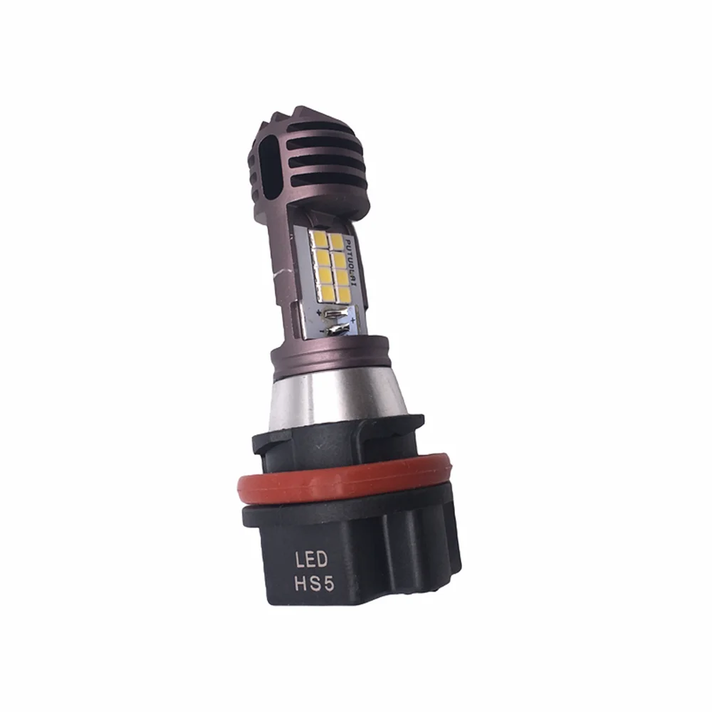 1/2pcs 42W Universal White LED HS5 Headlight Bulb HS5 Headlight