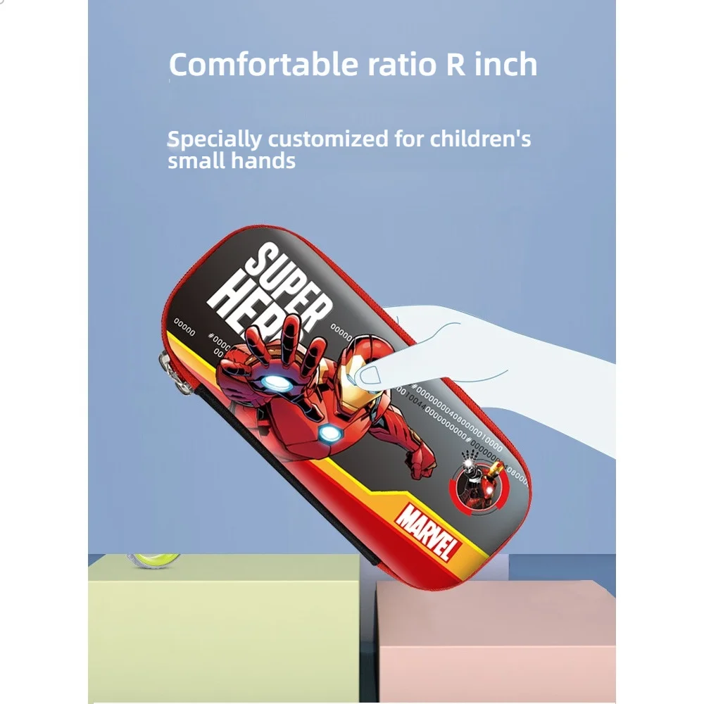 مقلمة ديزني مارفل ذا ستودنت المقاومة للماء كابتن أمريكا آيرون مان سبايدرمان مقلمة كارتونية جديدة ذات سعة كبيرة