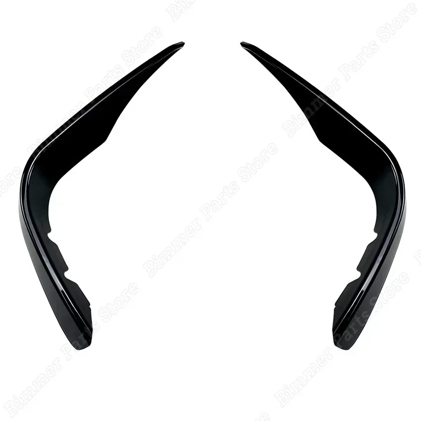 Separador de parachoques delantero de coche, alerón, luz antiniebla, embellecedor, cuchillo de viento ABS para Mercedes Benz GLC clase X253 GLC260