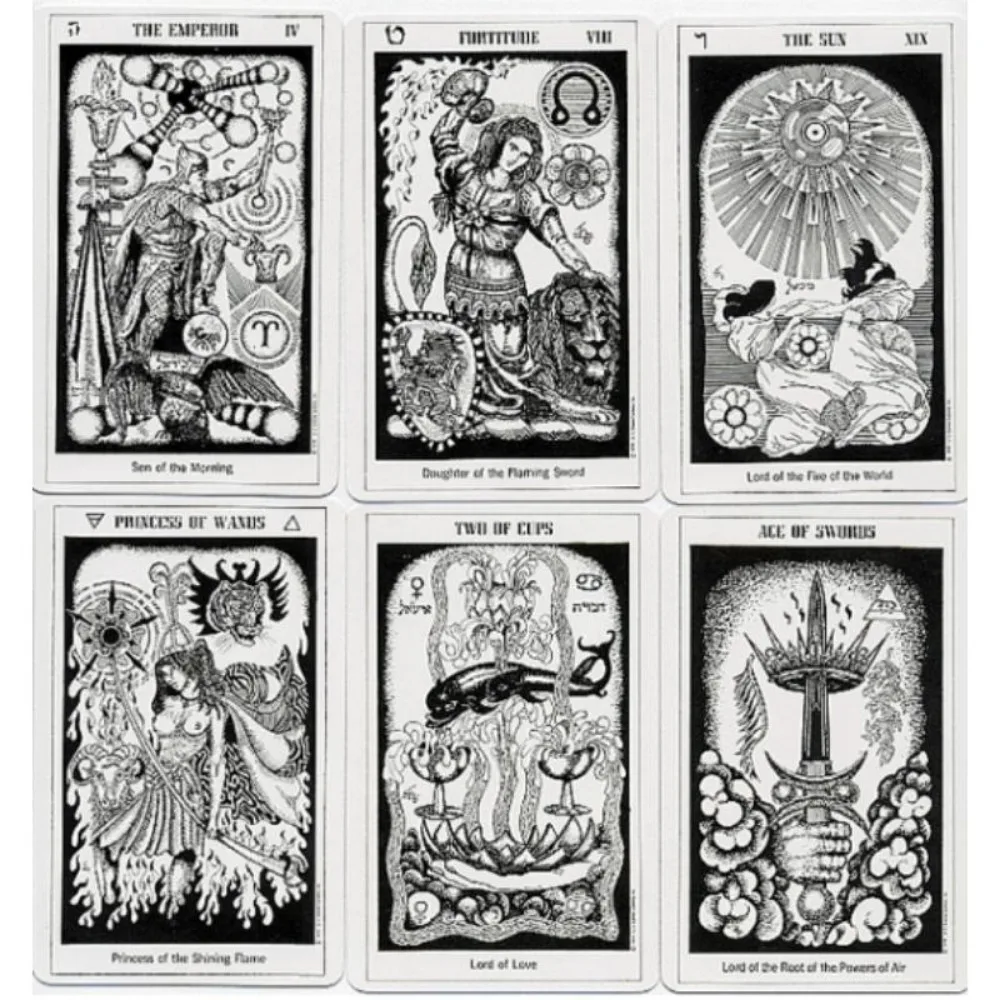 10.3 X 6cm Hermetic Tarot