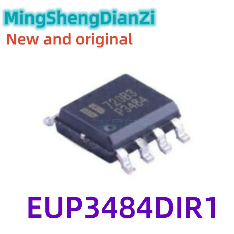 10PCS EUP3484DIR1 EUP3484 P3484 Patch SOP-8 New Original LCD Power Chip