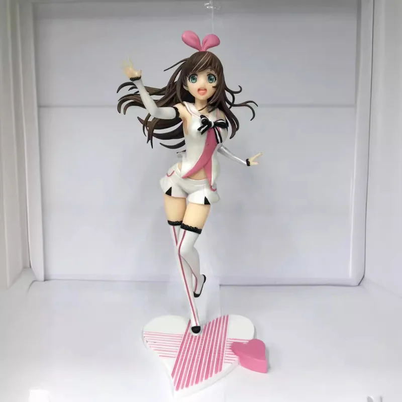 23cm Virtual Idol Figure Kizuna Ai Anime Vtb Sex Girl Pvc Action Figures Cute Statue Adult Collection Model Doll Ornament Gifts