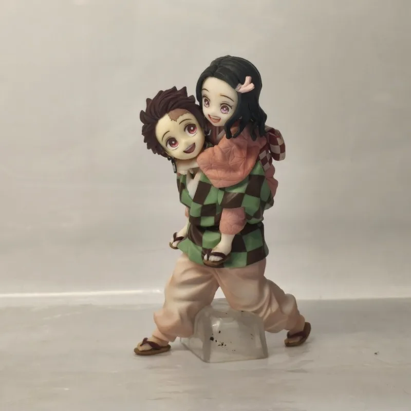 Demon Slayer Immortal Bond A Reward Last Kamado Tanjirou Back Kamado Nezuko Статуя Подарок Аниме Фигурка Bandai Banpresto Pixiv Toy