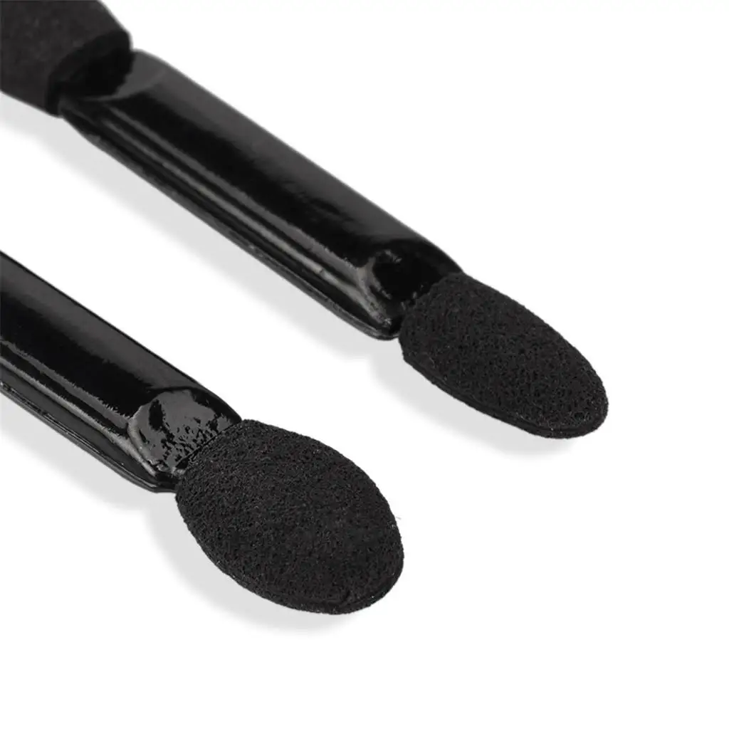 Set di pennelli per ombretto in spugna usa e getta Applicatore per trucco con punta ovale morbida per l'uso quotidiano e nel festival
