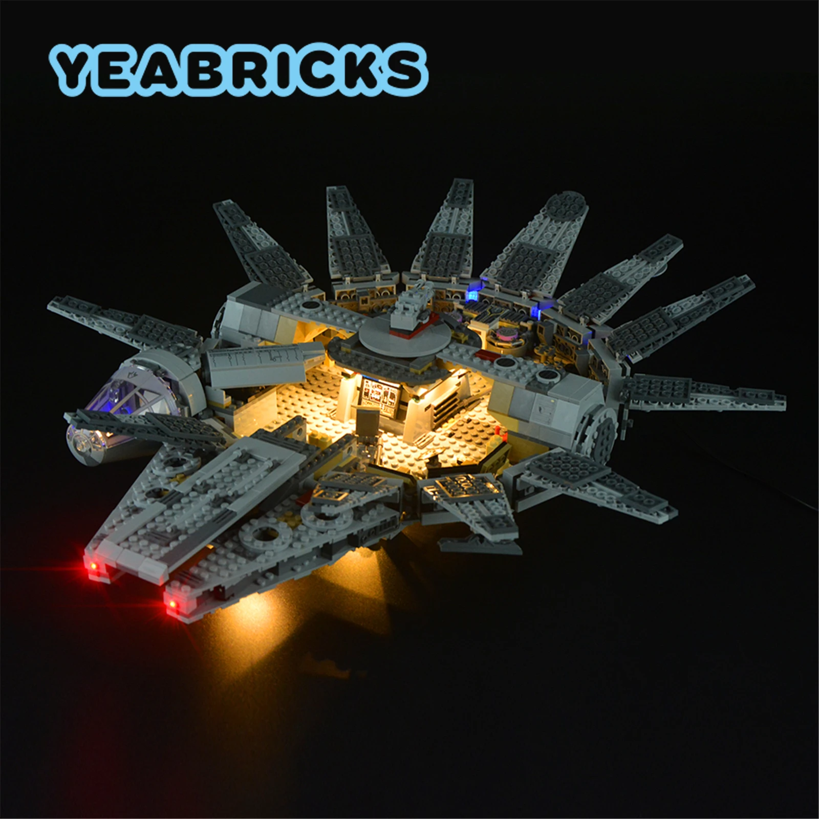 

YEABRICKS Led Light Kit for 75105 Building Blocks Set (NOT Include the Model) Bricks Toys for Children