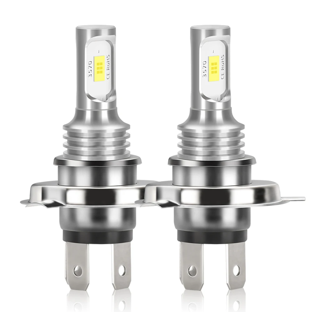 2PCS H7 H1 H8 H9 H11 9005 9006 Led-lampen HB3 HB4 CSP LED Super Helle Scheinwerfer DRL Lampe 6000K Weiß – Detail 5