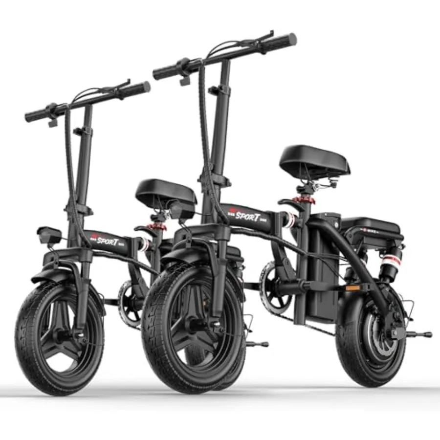 

Electric Bike for Adults Teens 1200W Peak Motor 25MPH Folding E-Bike 480720Wh Battery 45 Miles Range Advanced 68 Point Suspensi