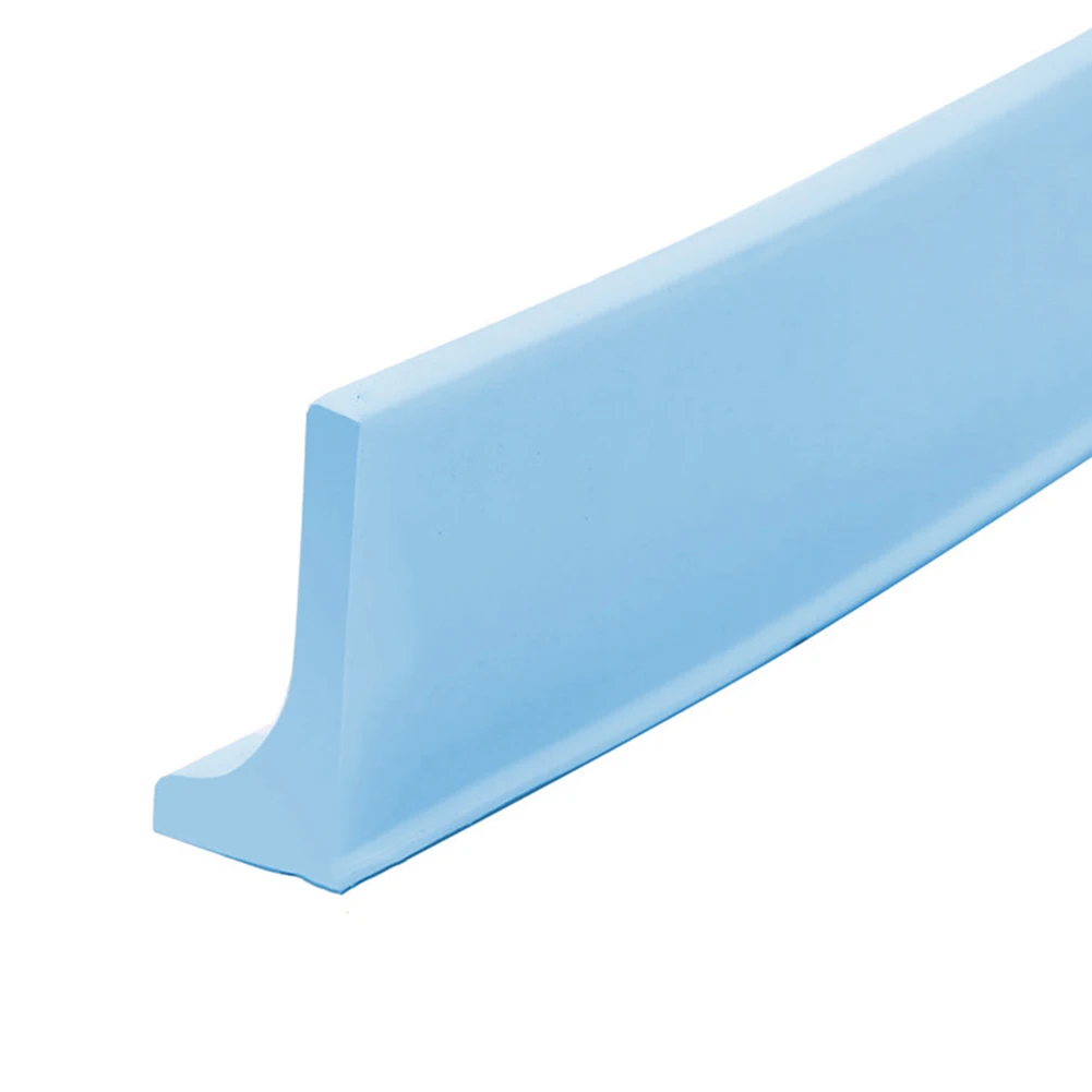 

Brightness Silicone Shower Dam Bathroom Silicone Shower Dam Efficient Water Retention Flexible And Design Gray 0.6*1.2in 16*30mm
