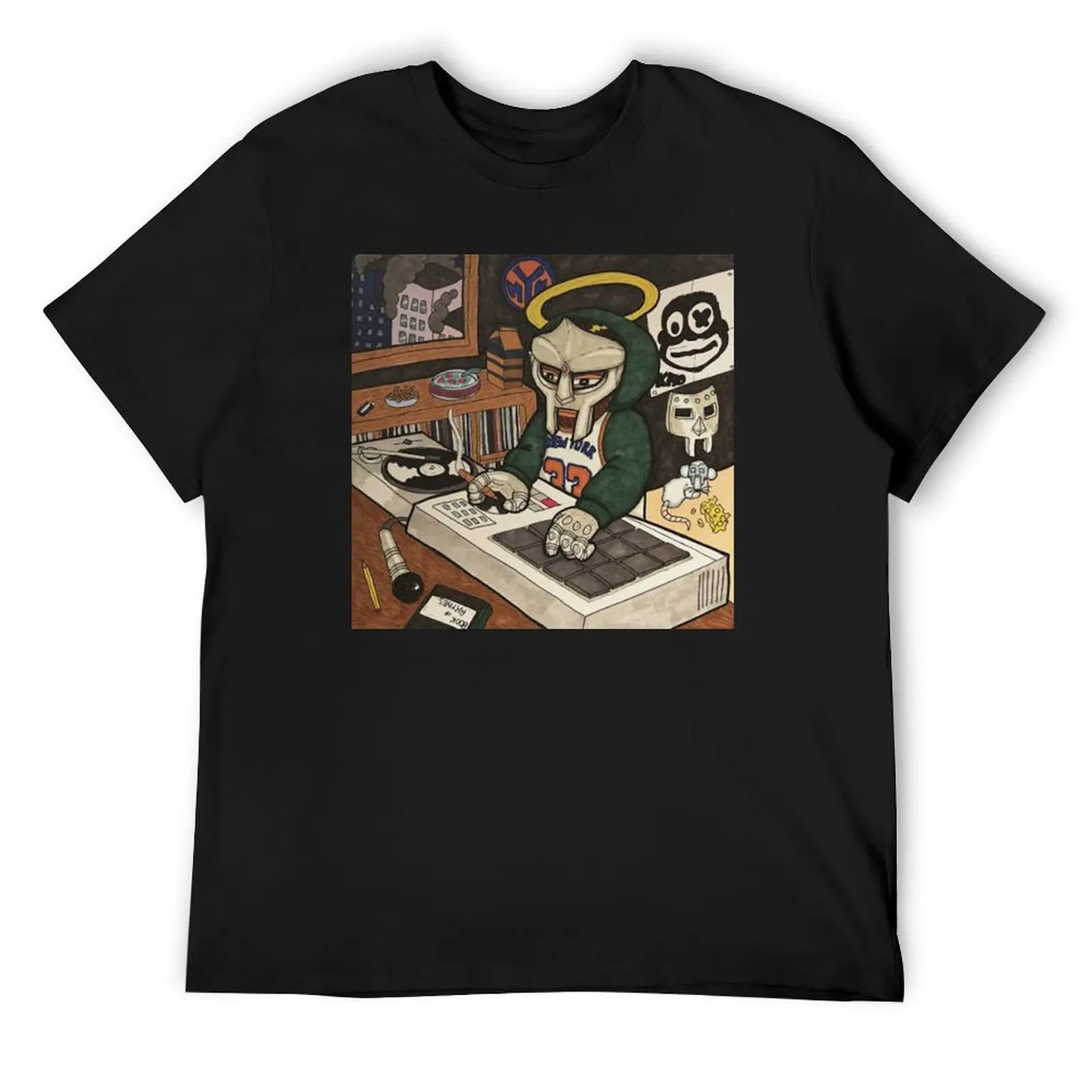 

Cookin Soul - MF DOOM T-Shirt blue archive summer top korean fashion blanks big and tall t shirts for men