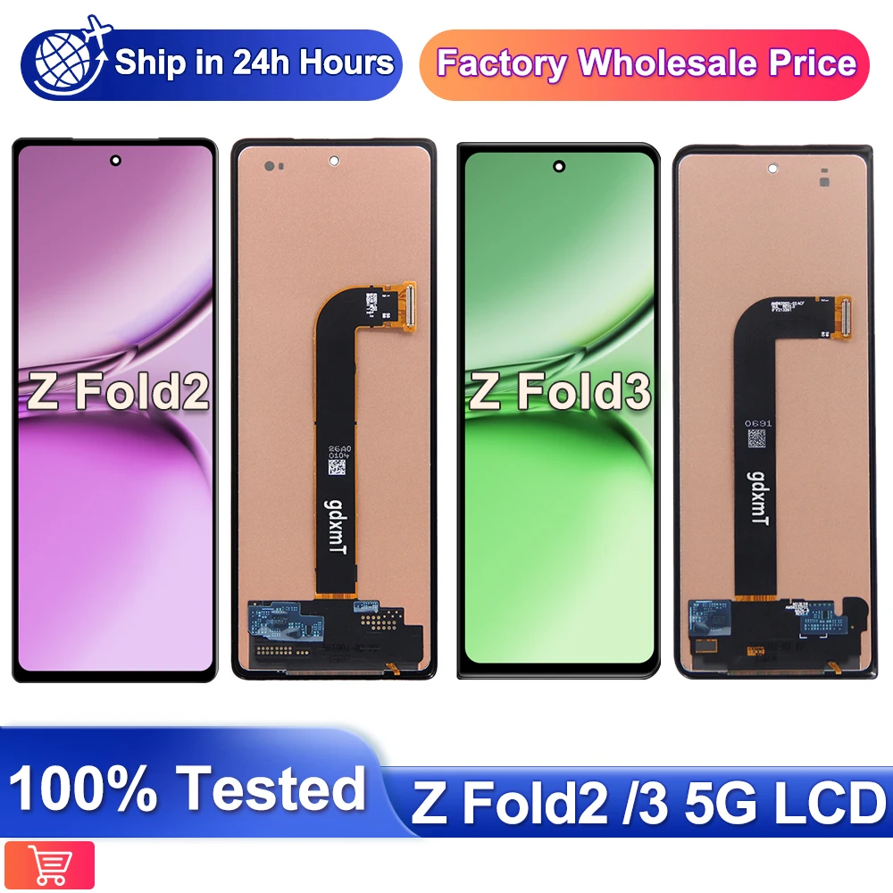 Tested TFT For Samsung Z Fold 3 F926B LCD Display Touch Screen