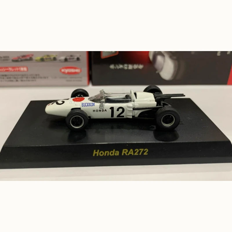 

KYOSHO 1:64 Honda RA272 1965 Alloy Racing Car Model Adult Classic Collection Static Display Ornament Gift