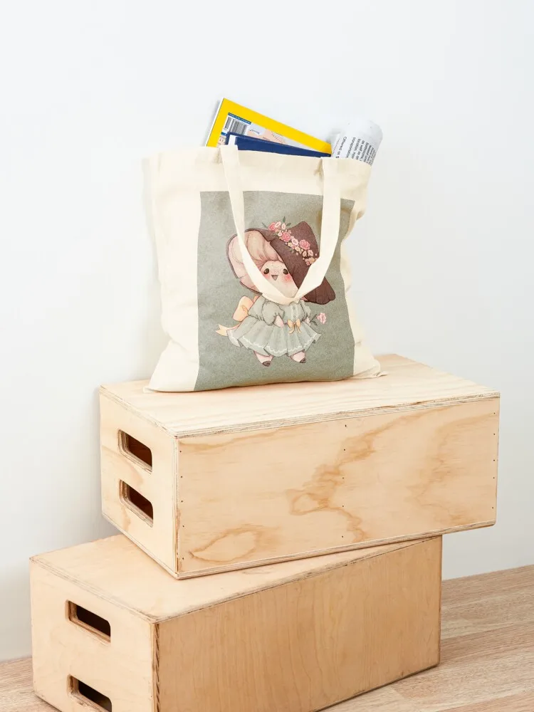 Cute Flower Mushroom Tote Bag Shopper sacs de shopping reusable shopping bag Portable shopping bag