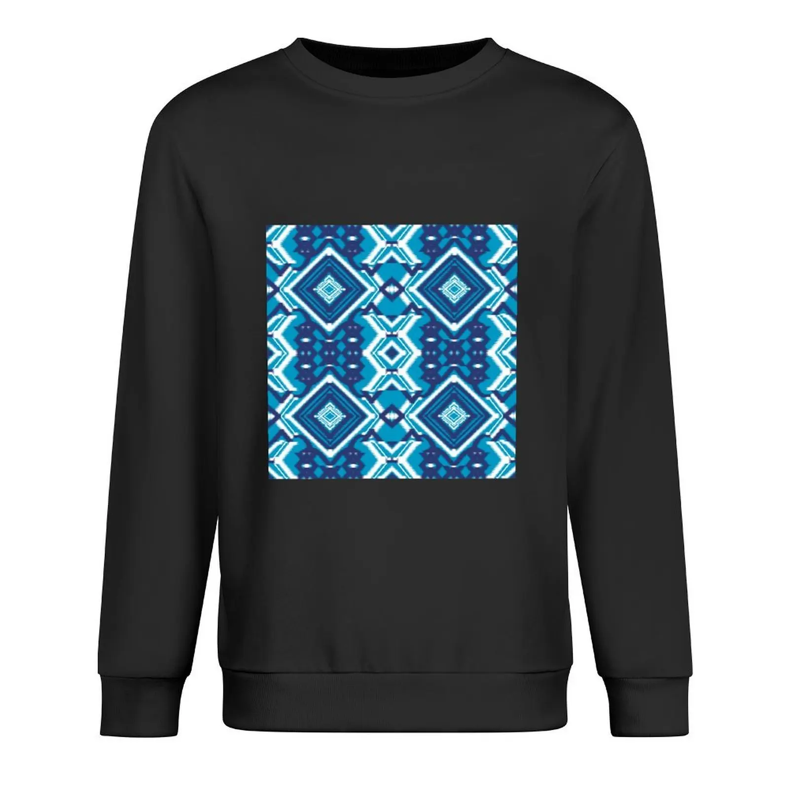 

Tribal Hexagon And Triangle Pattern Pullover male clothes winter clothes fashion men anime clothes hooded sweatshirt for men