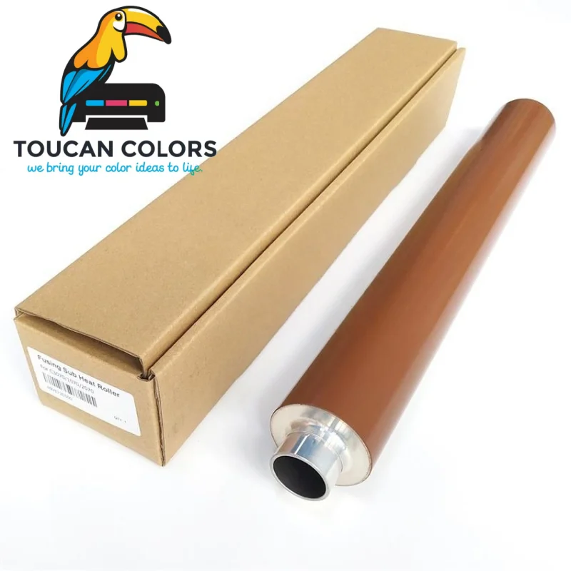 ToucanPrinter A50U720501 Sub Upper Fuser Heat Roller Roller for Konica Minolta BH C1060 C2060 C1070 C2070 Copier Parts