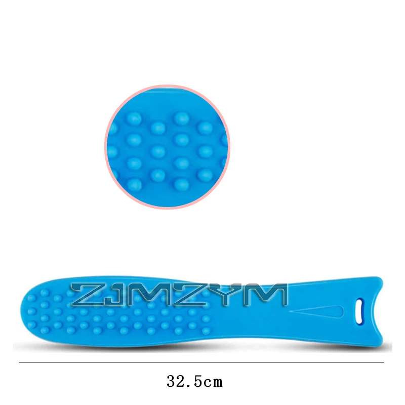 Health Meridian Shot, Fitness Massage Hammer Shoulder Tapping Rods, Convex Round Palm Body Beat Board