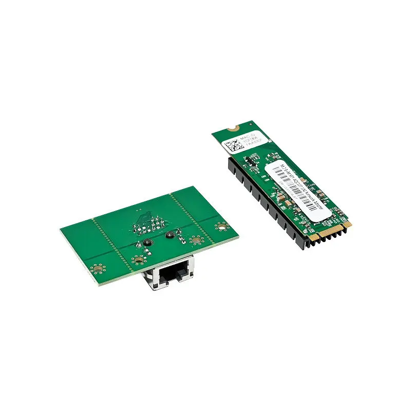 M. 2-to-10 Gigabit Ethernet Card B+M Key Electrical Port 10Gbps AQC107 Chip Industrial Control Server Network Card