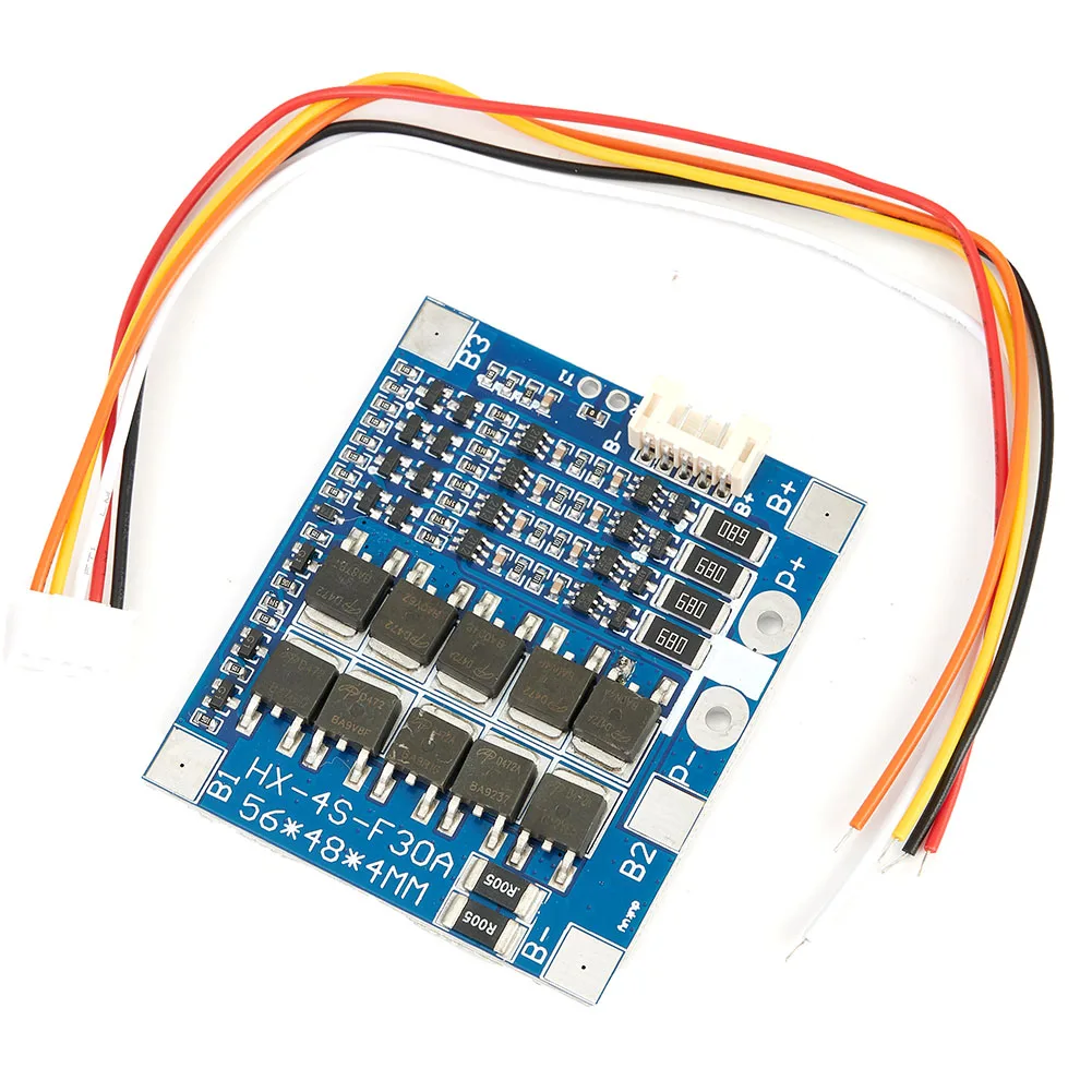 

Protection Board 4 Strings Of 3.2V With Cable Lithium Battery PBC Protection Board Balance Circuit Balance Line