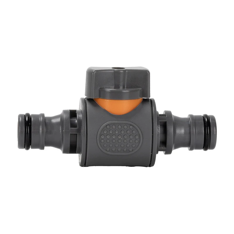 16mm Quick Connect Garden Hose Adapter with Shut-Off Valve - Fit for 1/2