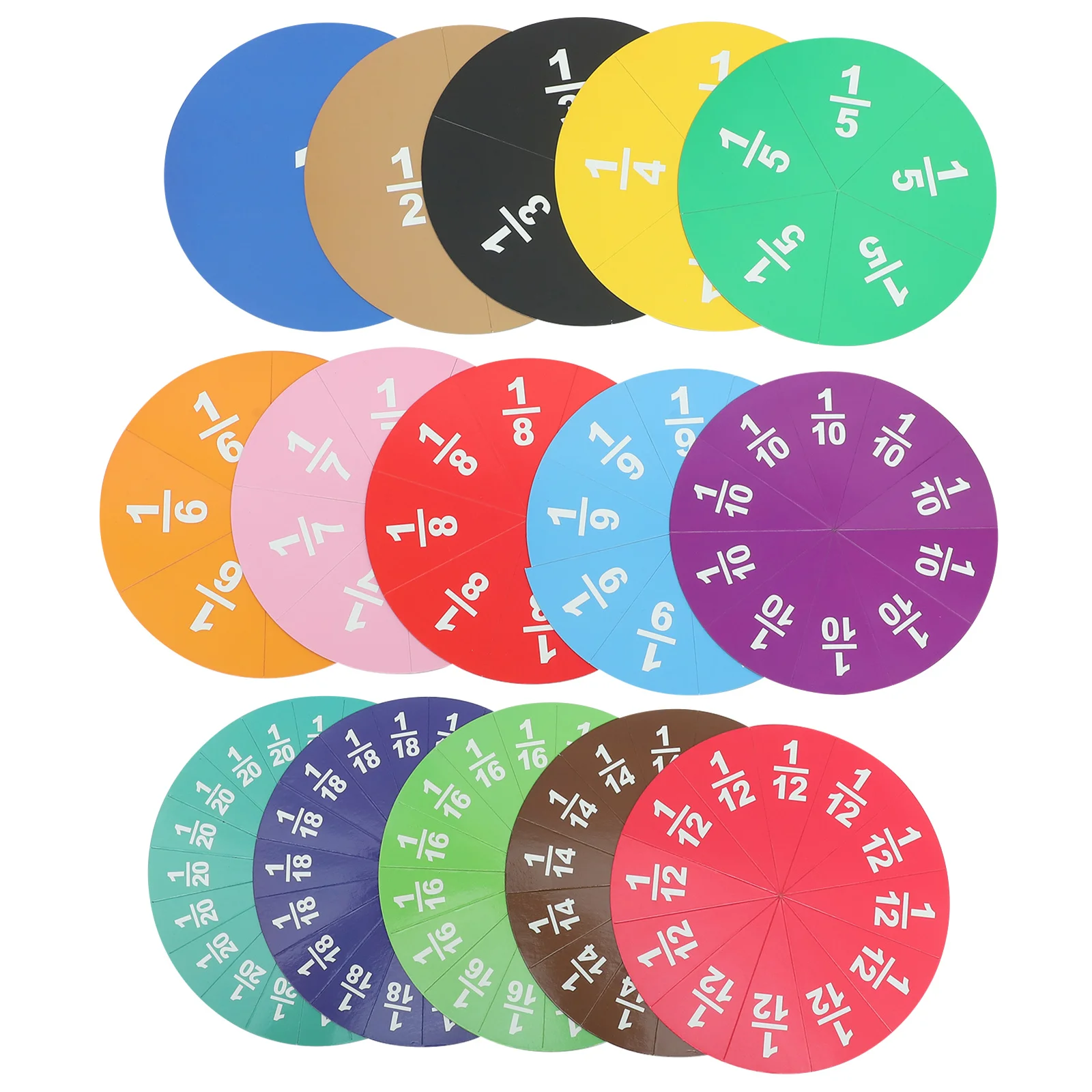 1 مجموعة الرياضيات المتلاعبات كسر البلاط الرياضيات المعرفية الموارد التعليمية وسائل تعليمية لوازم الرياضيات المدرسية #2