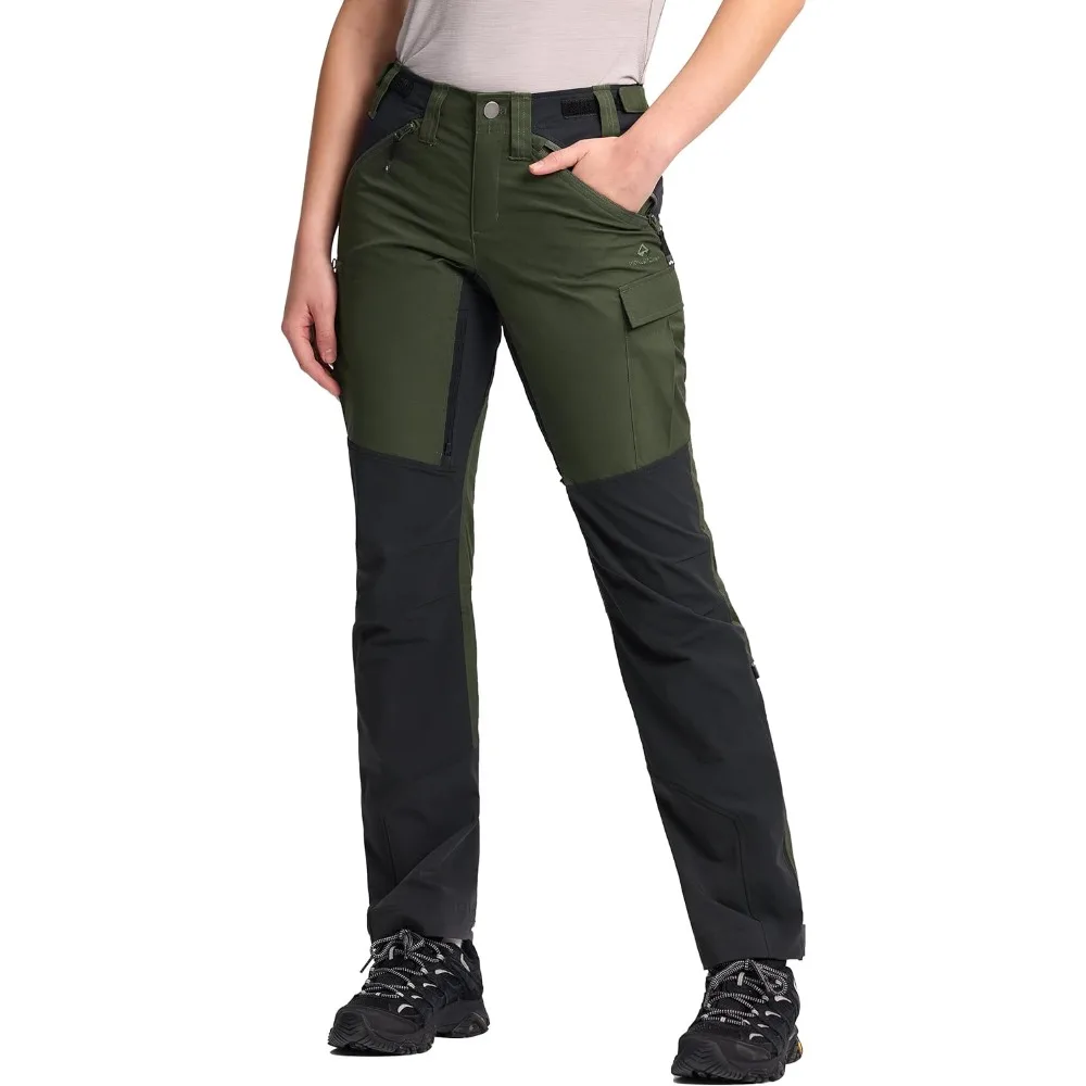 Pioneer Camp Women's Durable and Ventilated Pants Cordura-Accents Ripstop Water Resistant for Trekking Outdoor