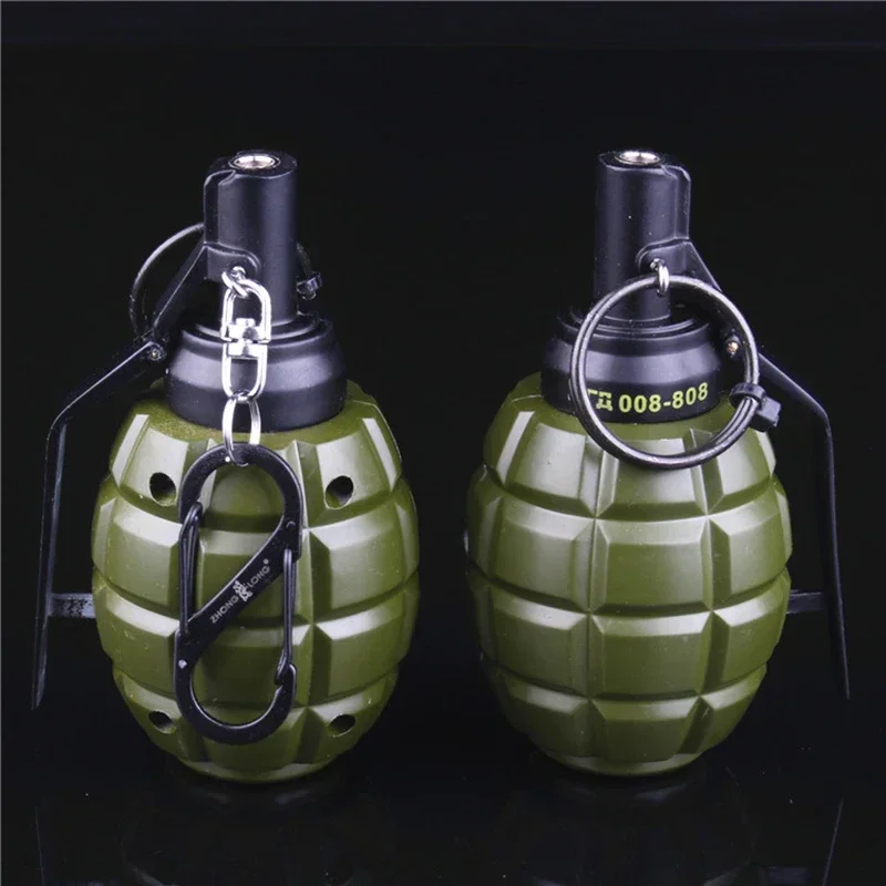 Creative and popular metal 808 Soviet PKA grenade large simulation military grenade prop model windproof lighter