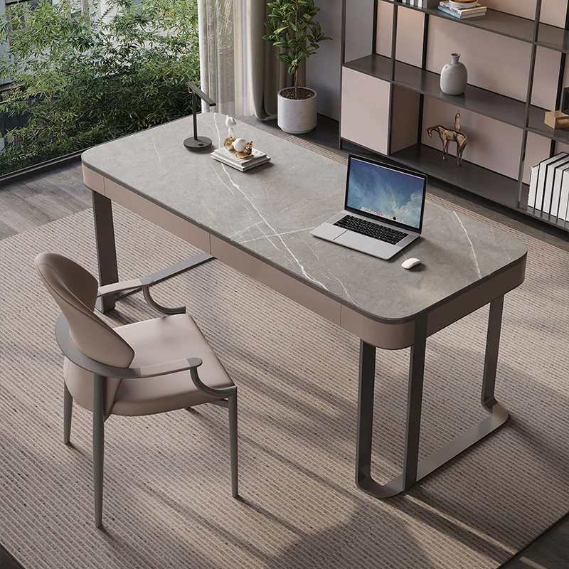 

Bedroom Desk Office Desks Living Room Computer Study Boss Office Desks Minimalist Metal Furniture Mesa De Trabalho MH40BGZ