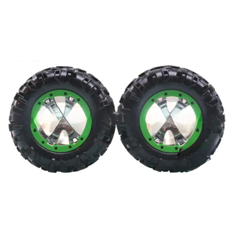 Summit 1:10 Finished Bigfoot Tires (4 Pack)