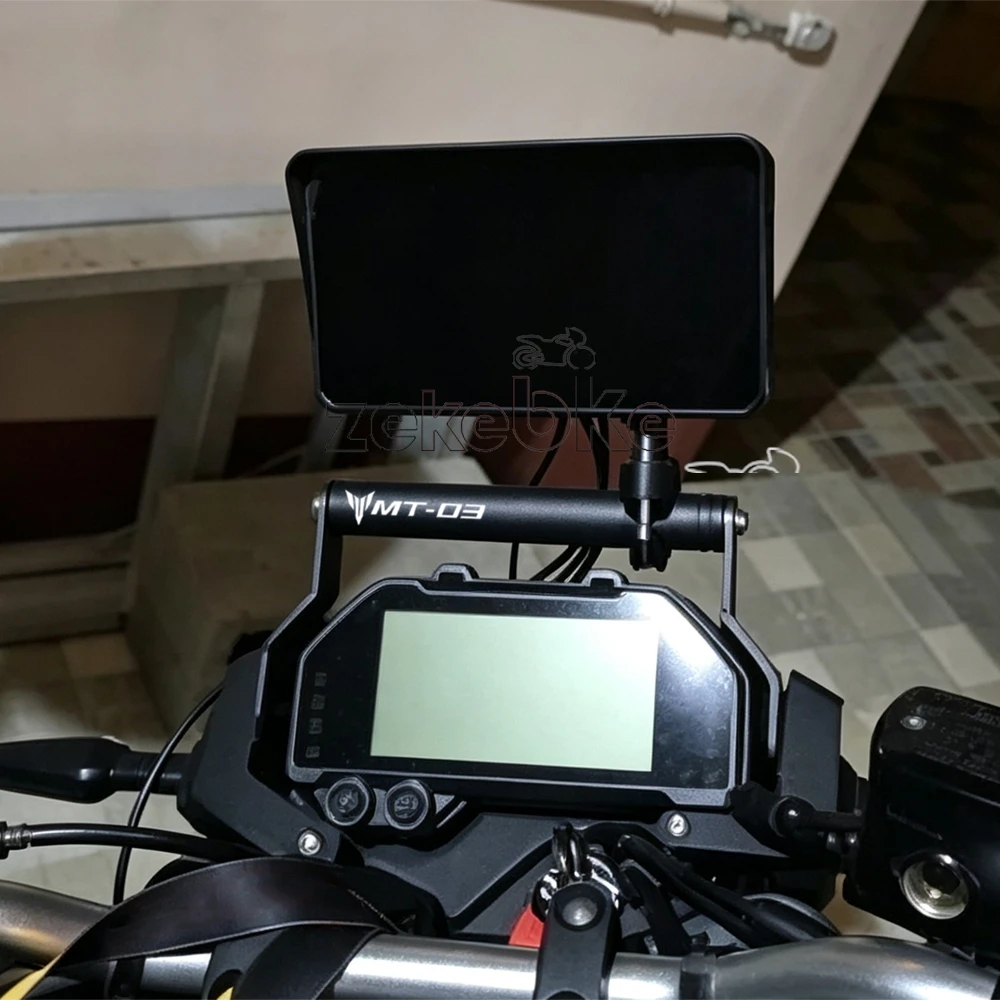 MT03 MT25 For YAMAHA MT-03 MT-25 MT 03 2020-2026 Accessories GPS Smart Phone Navigation Mount Mounting Bracket Adapter Holder