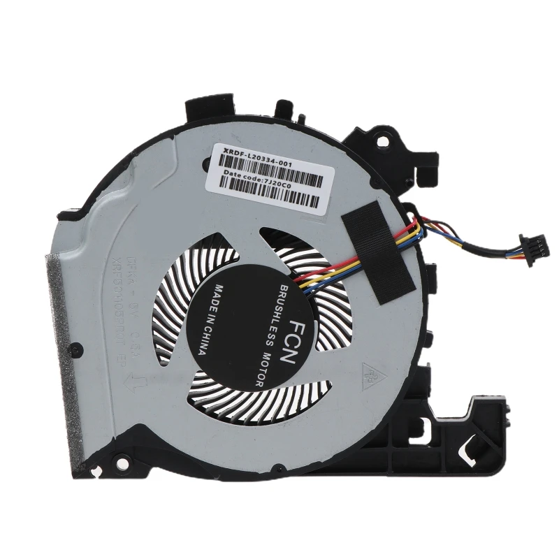 

Original CPU GPU Fan Cooler Radiators for HP 15-CX, CX0049NR, CX0071, CX0061, L20334, L20335 Brushless Cooling