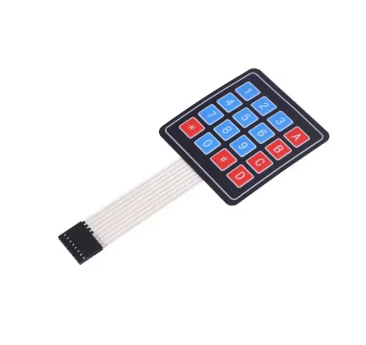 100PCS/LOT 16Key 4 x 4 Membrane Switch Keypad 4x4 4*4 Matrix Array Matrix keyboard